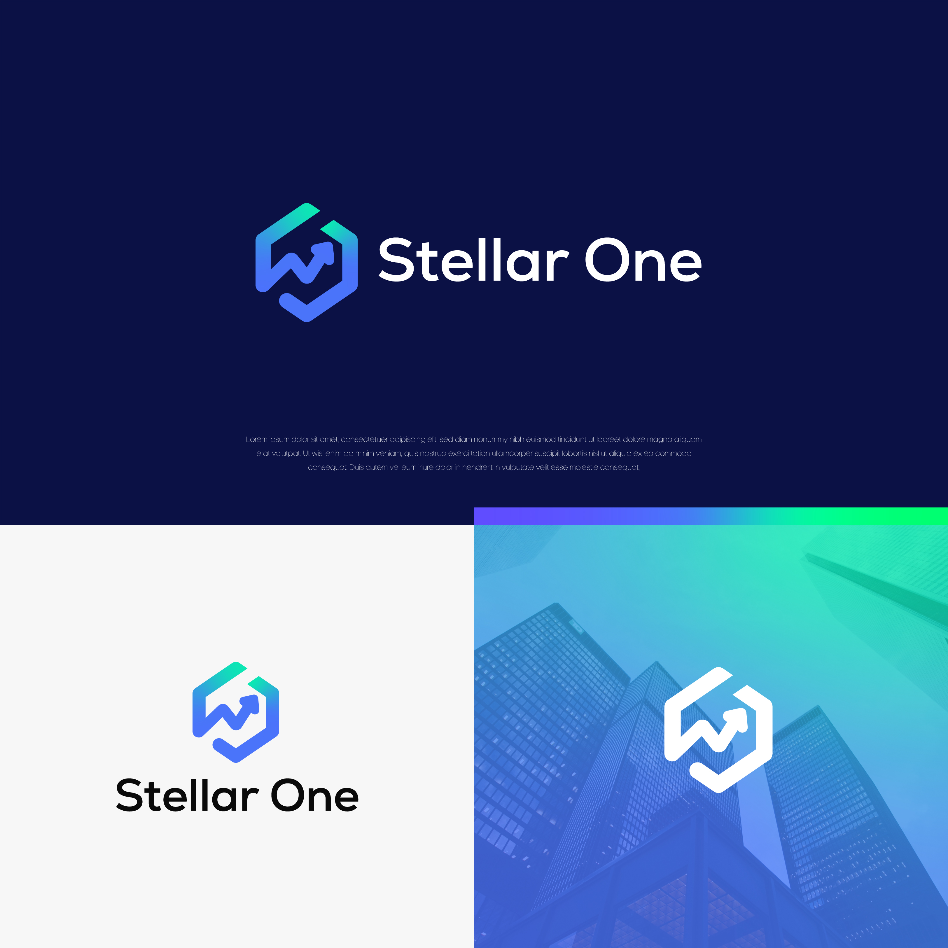 Logo Design by Shigh5 for Stellar One Incorporated | Design #32792293