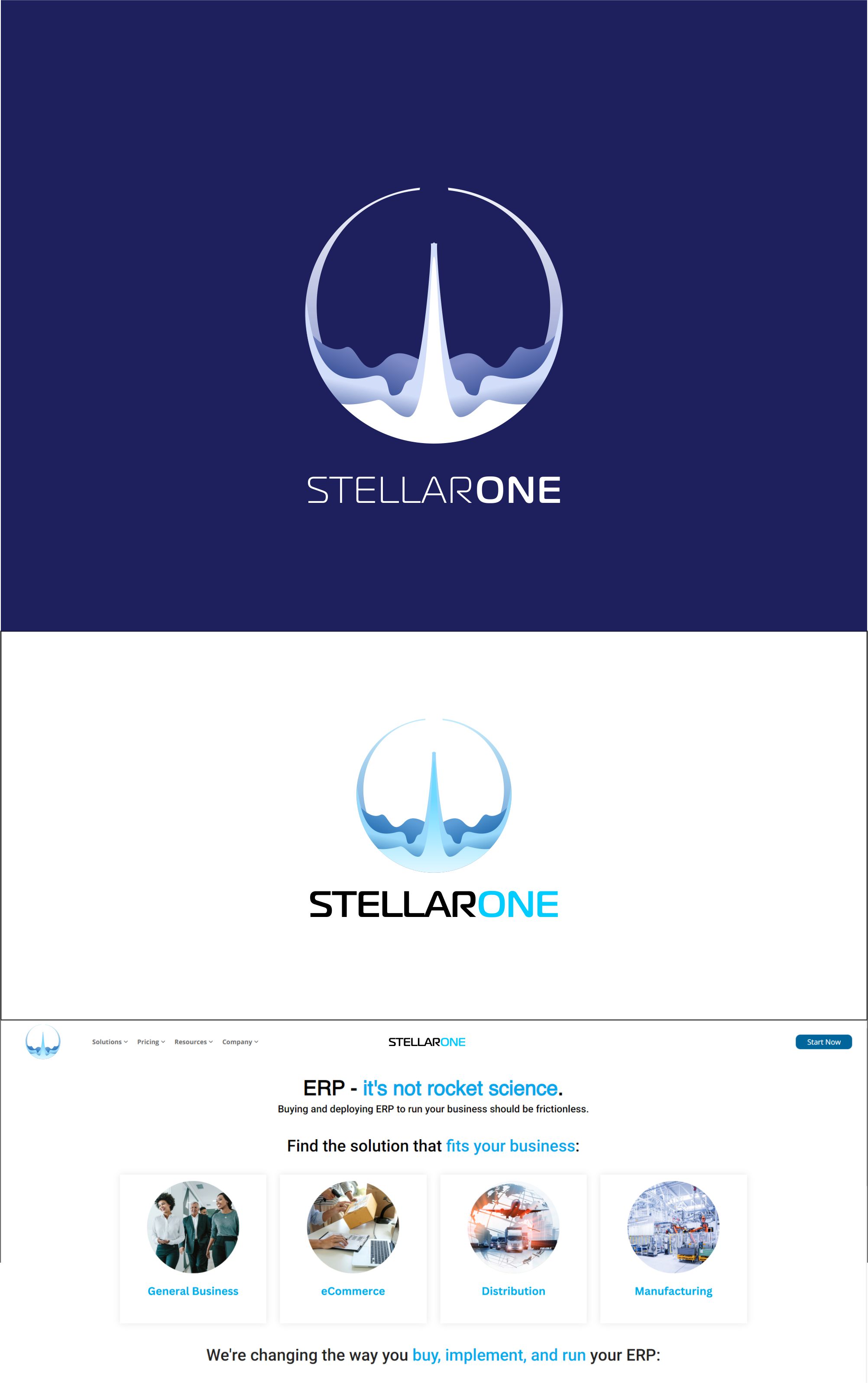 Logo Design by agustian spades for Stellar One Incorporated | Design #32778121