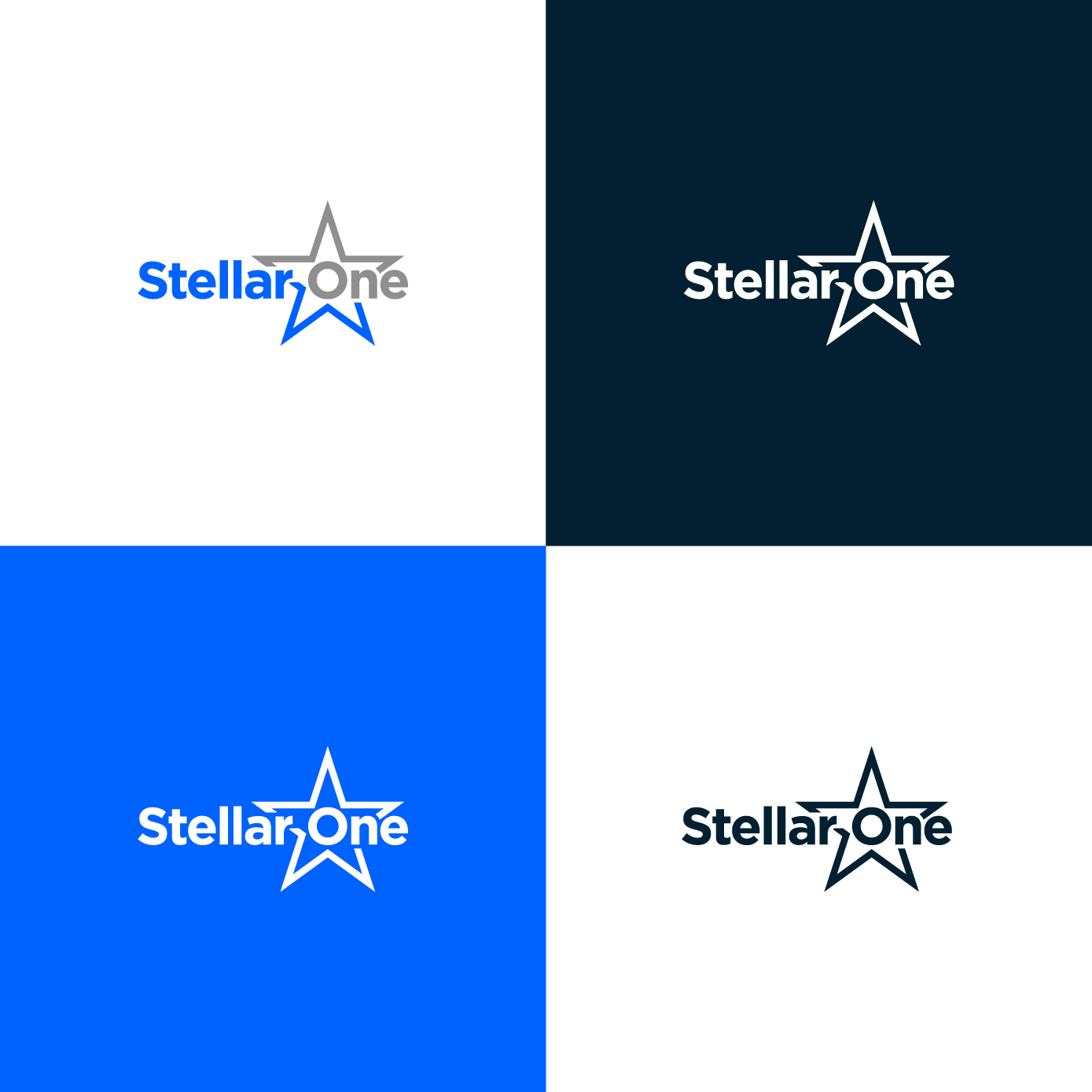 Logo Design by AL-BARAKAH for Stellar One Incorporated | Design #32777437