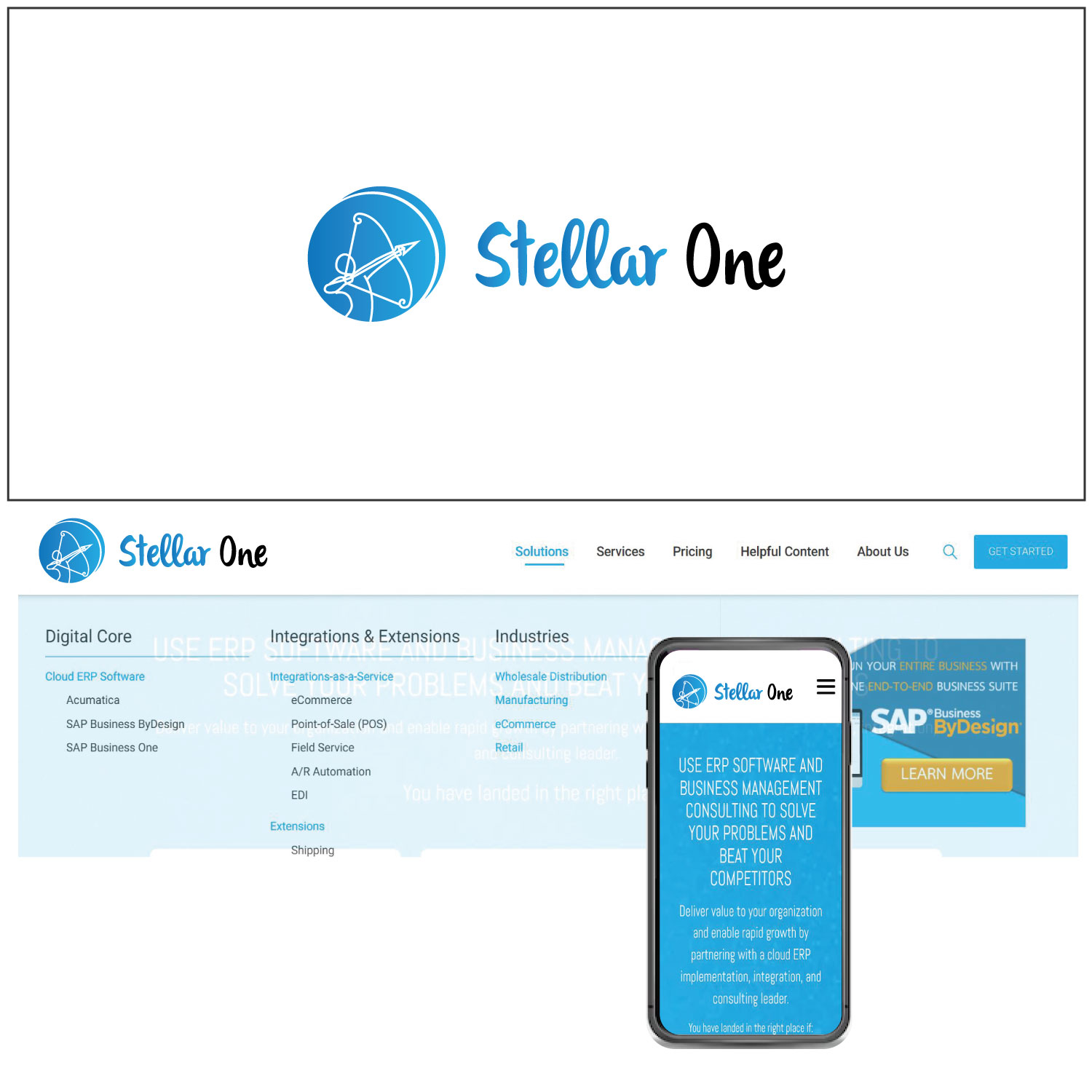 Logo-Design von Mega House für Stellar One Incorporated | Design #32779209