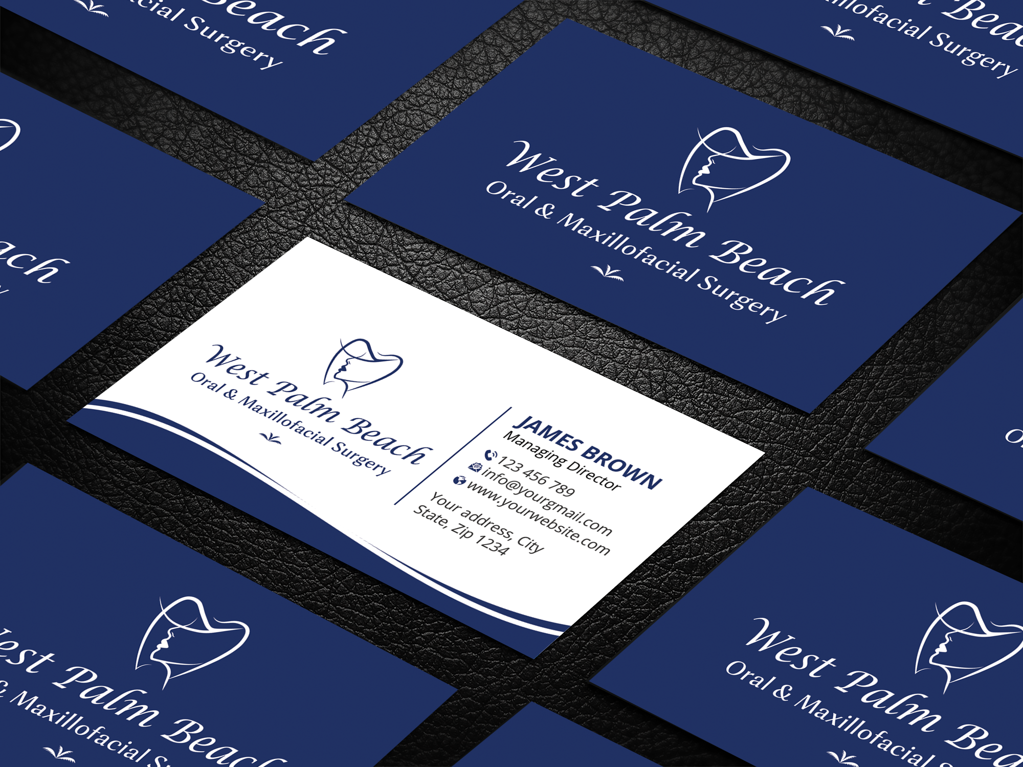 Stationery Design by Expert Bappy for West Palm Beach Oral and Maxillofacial Surgery | Design #32783987