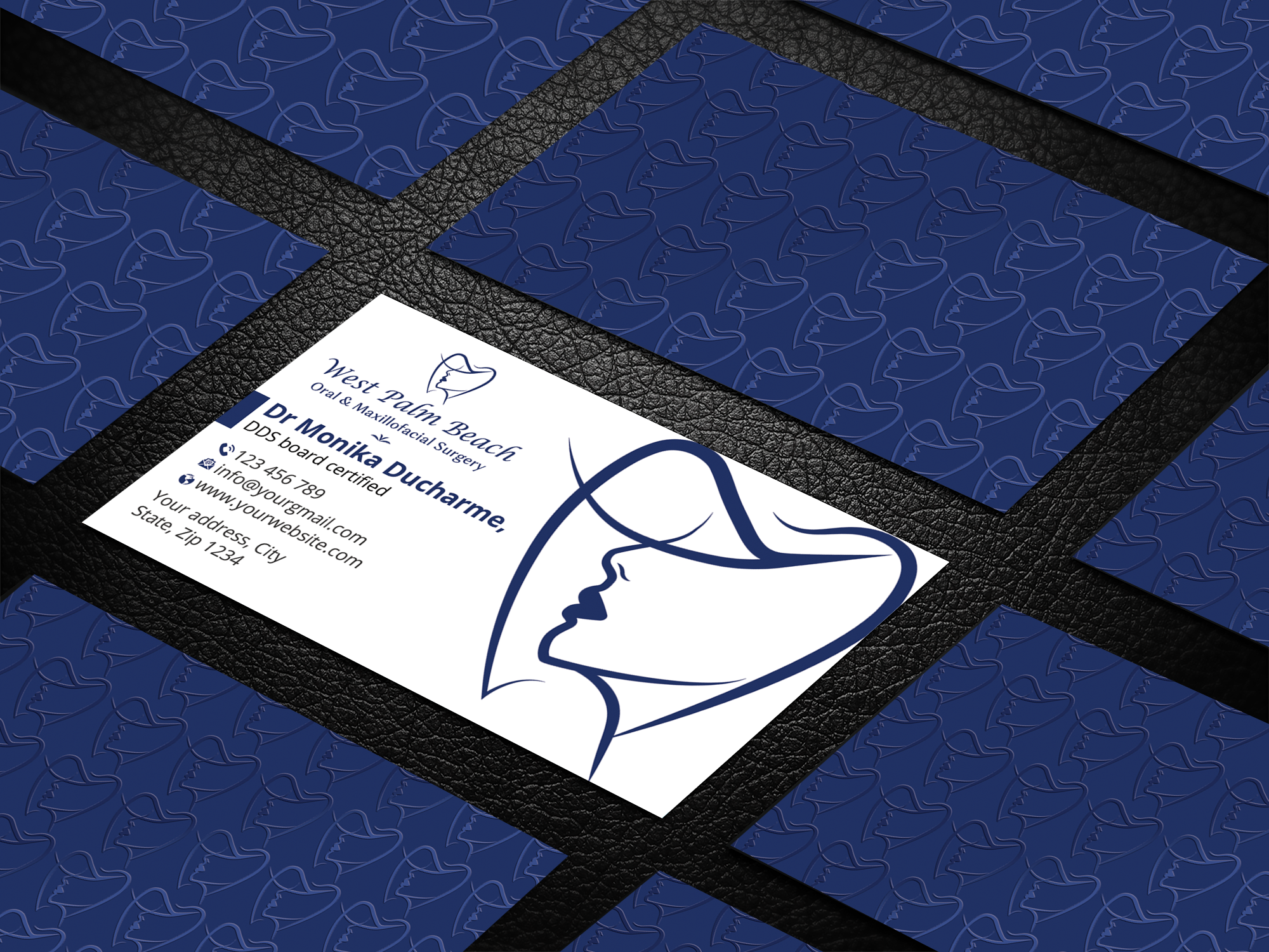 Diseño de Papelería por Expert Bappy para West Palm Beach Oral and Maxillofacial Surgery | Diseño #32784148