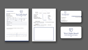 Design de Papeterie par Expert Bappy pour West Palm Beach Oral and Maxillofacial Surgery | Design : #32803590