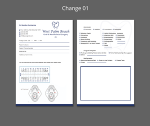 Stationery Design by Expert Bappy for West Palm Beach Oral and Maxillofacial Surgery | Design: #32808756