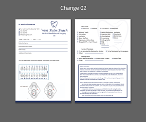 Stationery Design by Expert Bappy for West Palm Beach Oral and Maxillofacial Surgery | Design: #32810687