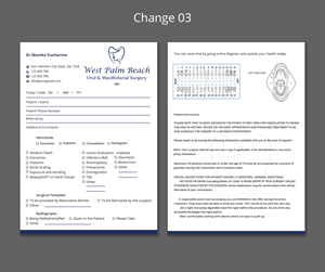 Stationery Design by Expert Bappy for West Palm Beach Oral and Maxillofacial Surgery | Design: #32813054