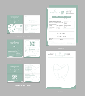 Stationery Design by Sun Moon Graphic Designer for West Palm Beach Oral and Maxillofacial Surgery | Design: #32922840