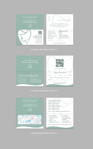 Stationery Design by Sun Moon Graphic Designer for West Palm Beach Oral and Maxillofacial Surgery | Design: #33126675