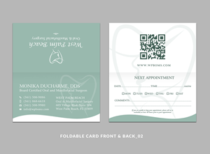 Stationery Design by Sun Moon Graphic Designer for West Palm Beach Oral and Maxillofacial Surgery | Design: #33257743