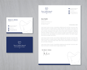 Stationery Design by artbitin for West Palm Beach Oral and Maxillofacial Surgery | Design: #32784844