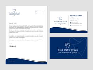 Stationery Design by LAXMI DESIGNHUB for West Palm Beach Oral and Maxillofacial Surgery | Design: #32785447