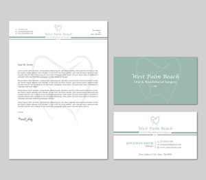 Design de Papeterie par LAXMI DESIGNHUB pour West Palm Beach Oral and Maxillofacial Surgery | Design #32856988