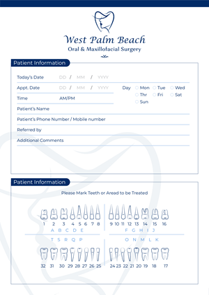 Design de Papeterie par anshuman1995 pour West Palm Beach Oral and Maxillofacial Surgery | Design #32802405