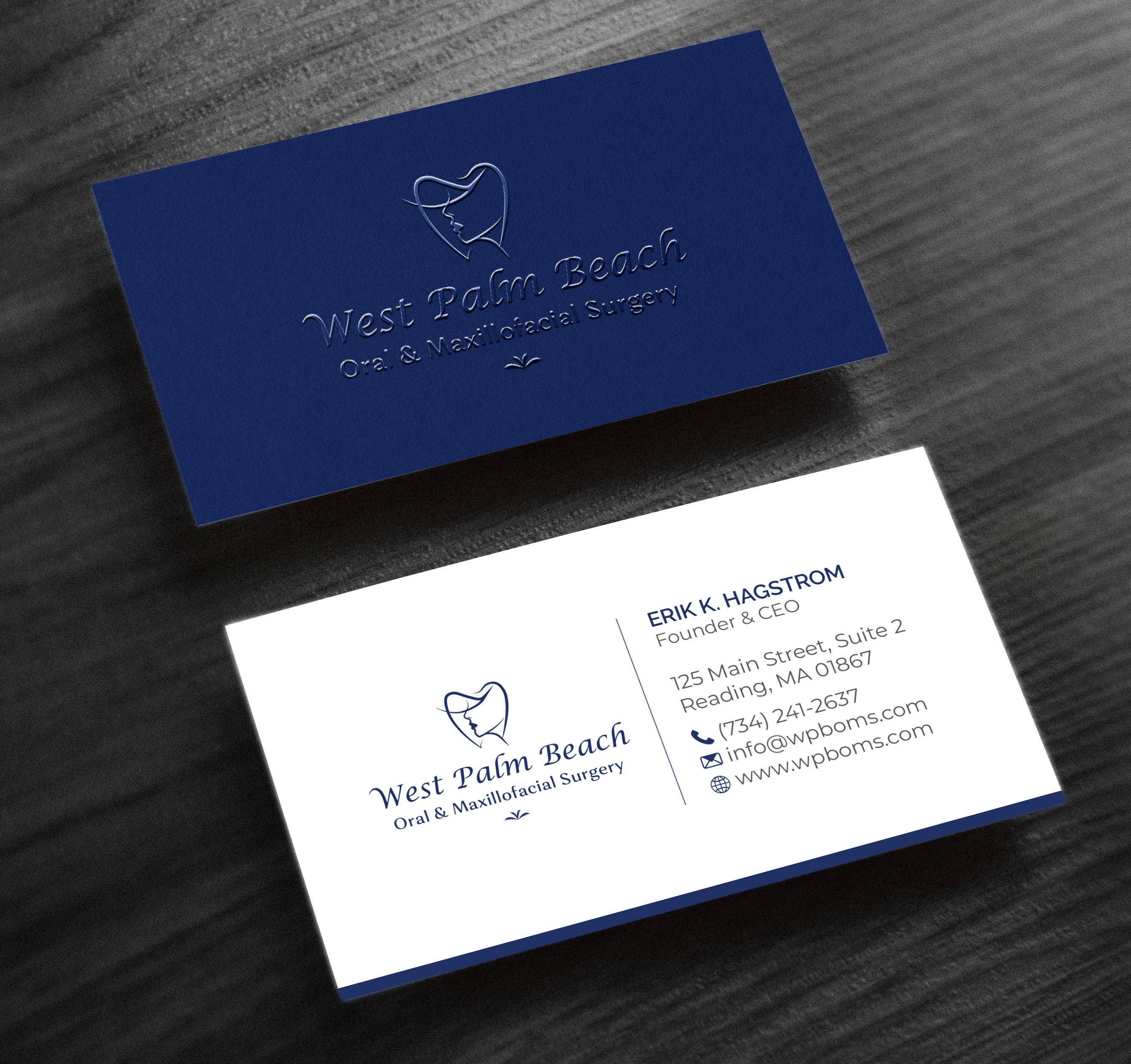 Stationery Design by R.design for West Palm Beach Oral and Maxillofacial Surgery | Design #32785065