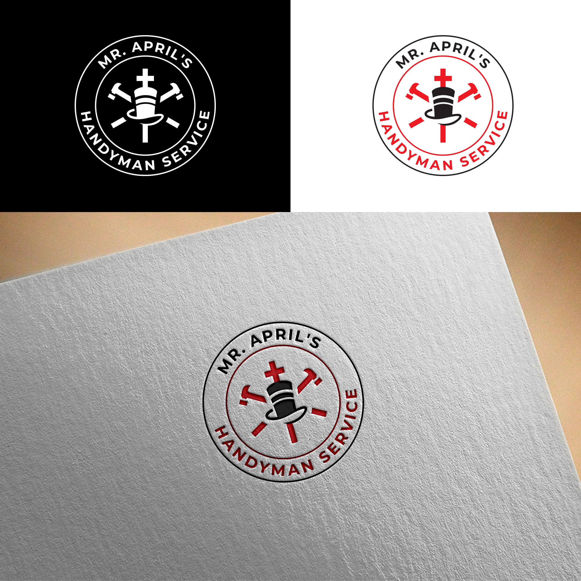 Logo Design by RA-bica for Build with Christo Construction | Design #32784737