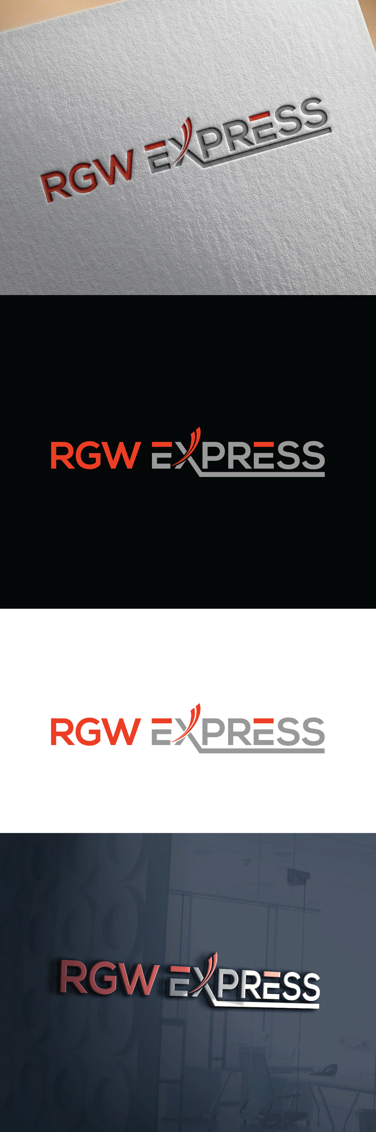 Logo Design by Markwood for RGW EXPRESS, spol. s r.o. | Design #32790744
