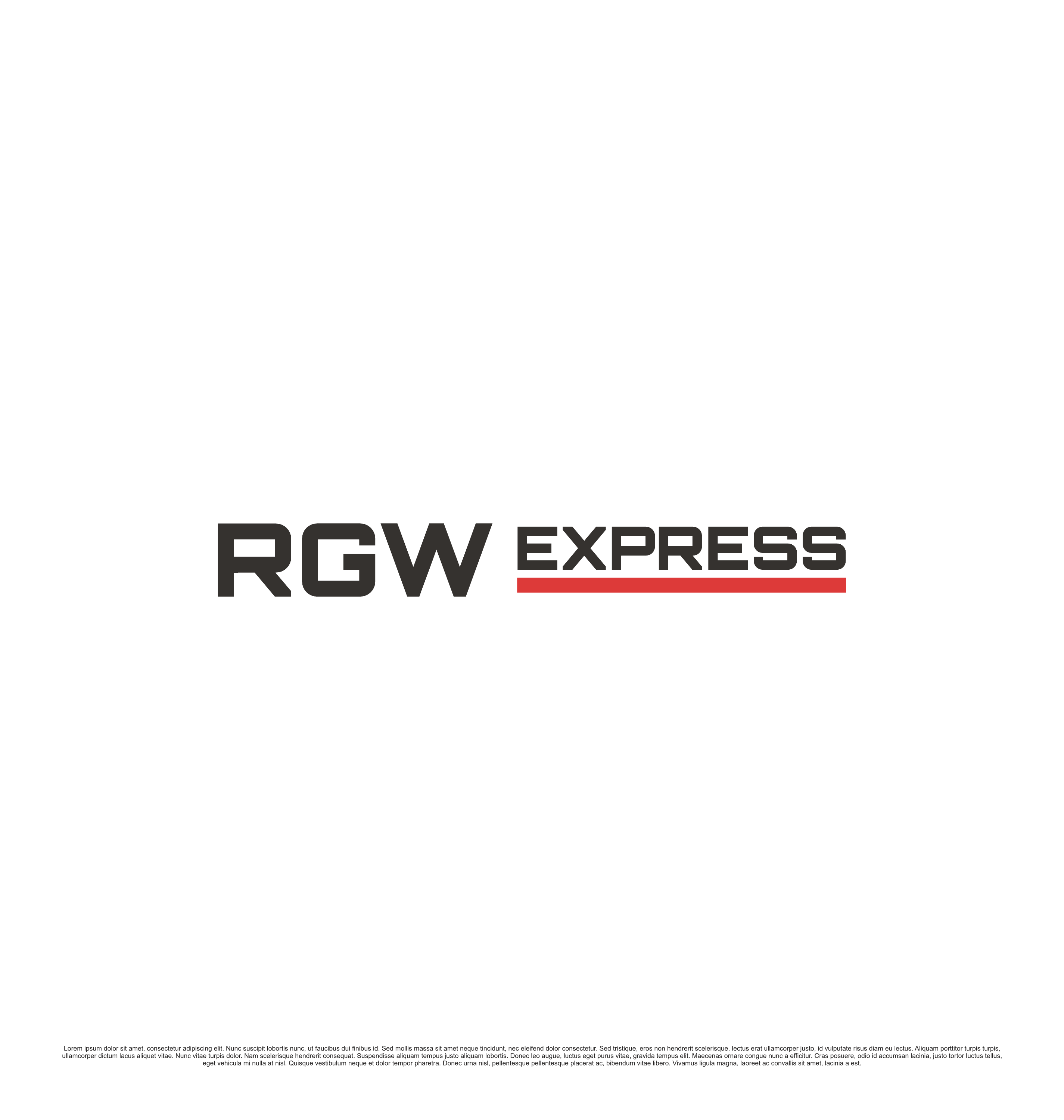 Logo-Design von saesean für RGW EXPRESS, spol. s r.o. | Design #32806567