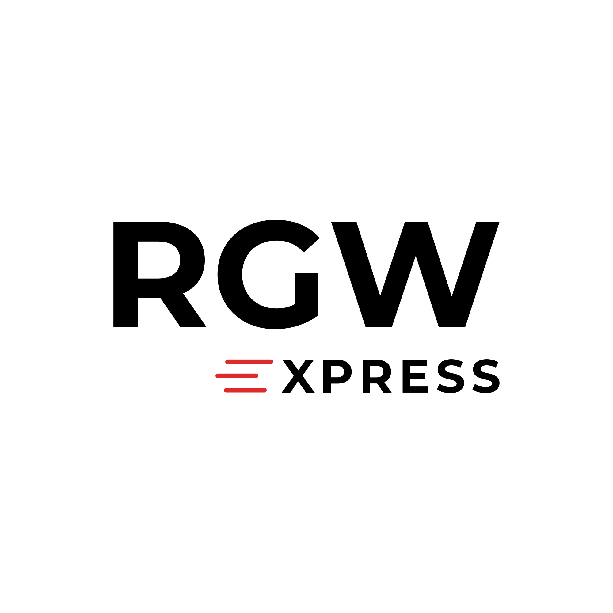 Logo Design by initials_MAN for RGW EXPRESS, spol. s r.o. | Design #32799168