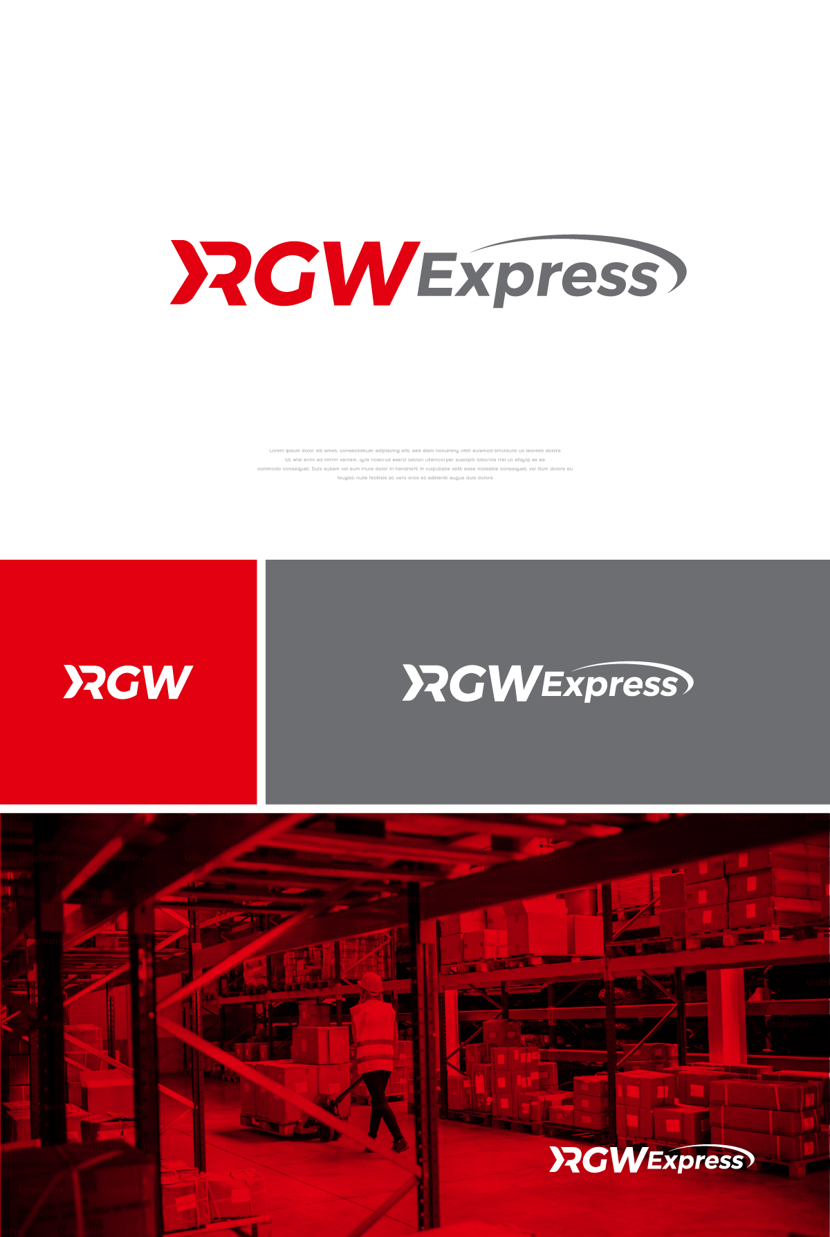 Design de Logo par apik. pour RGW EXPRESS, spol. s r.o. | Design #32789953