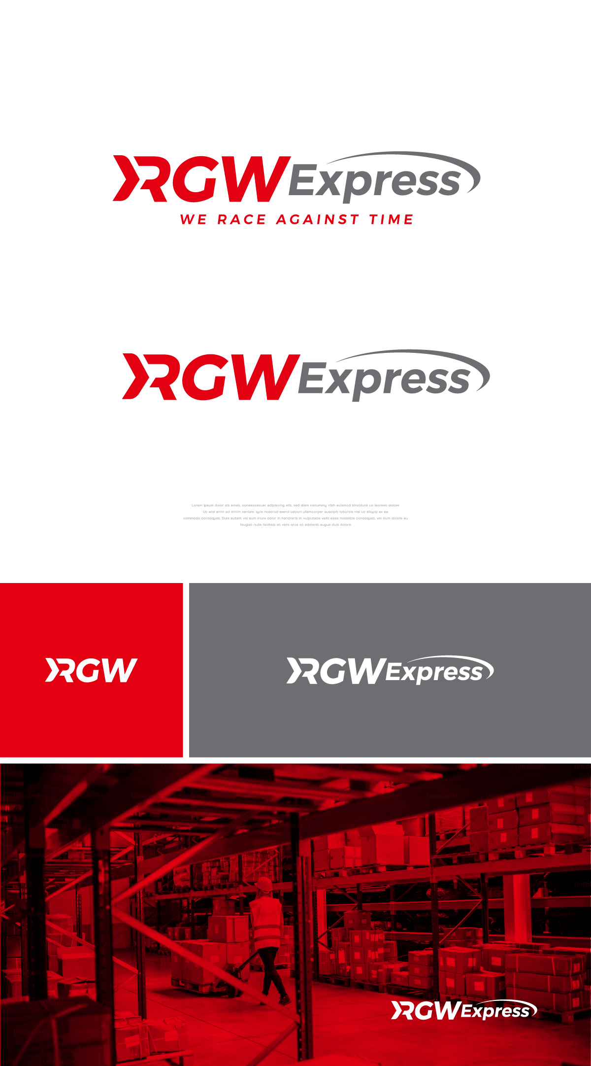 Diseño de Logo por apik. para RGW EXPRESS, spol. s r.o. | Diseño #32791162