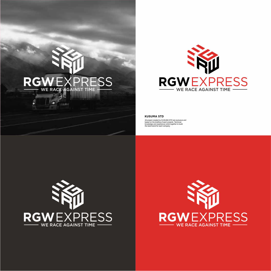 Design de Logo par Kusuma Studio pour RGW EXPRESS, spol. s r.o. | Design #32799120