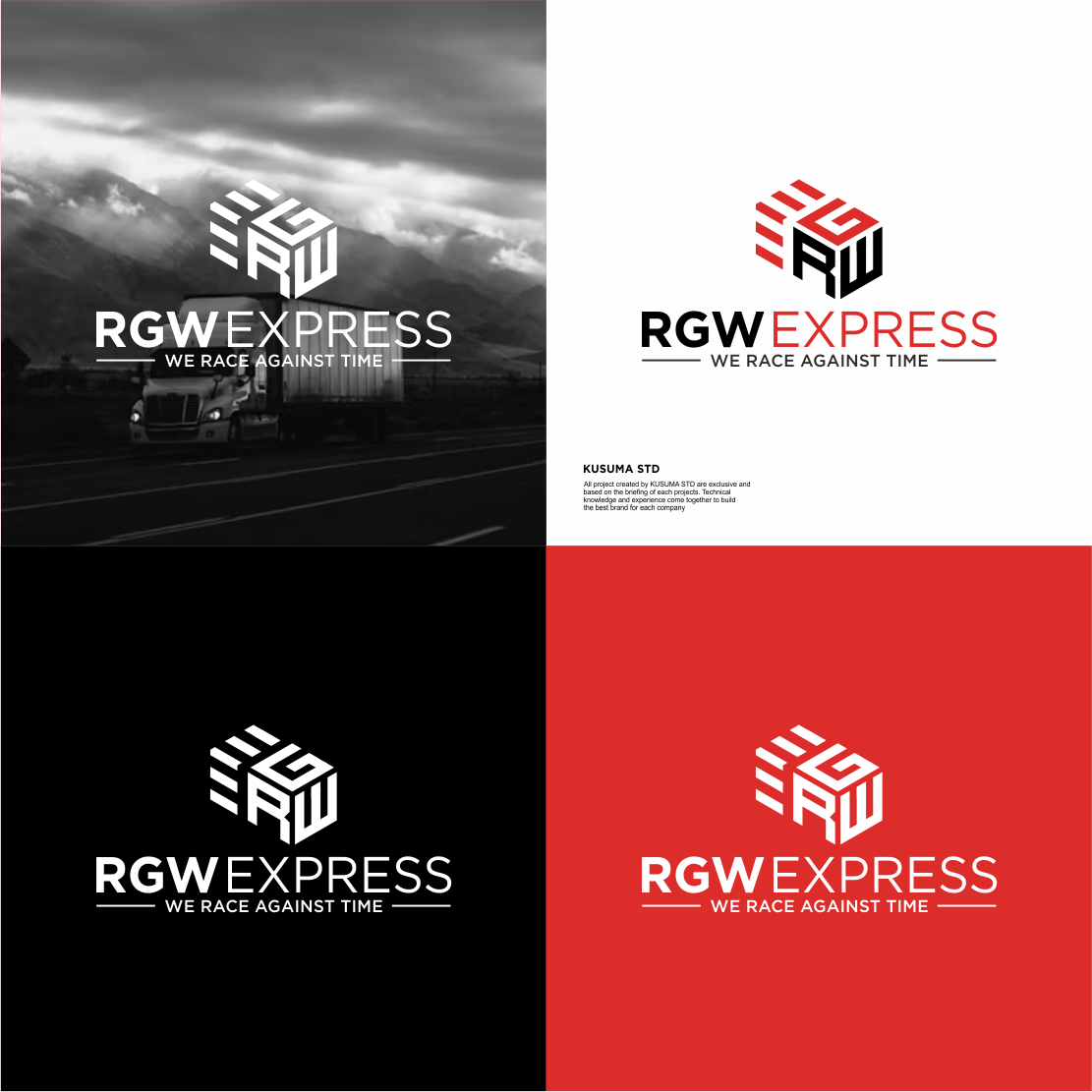 Design de Logo par Kusuma Studio pour RGW EXPRESS, spol. s r.o. | Design #32802133
