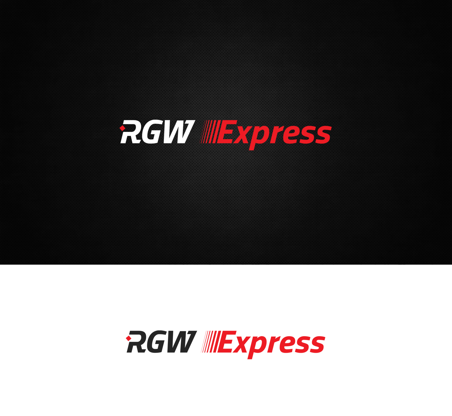 Logo Design by COLOURS BRANDING for RGW EXPRESS, spol. s r.o. | Design #32798681