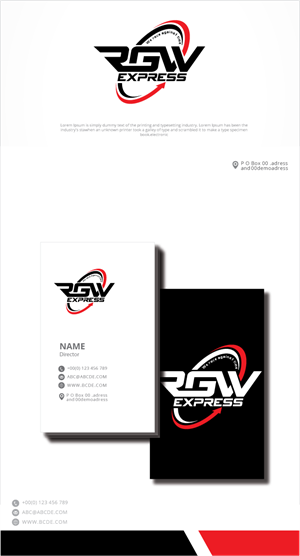 Design de Logo par zebronicgraphic pour RGW EXPRESS, spol. s r.o. | Design : #32791196
