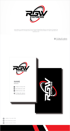 Design de Logo par zebronicgraphic pour RGW EXPRESS, spol. s r.o. | Design : #32802492