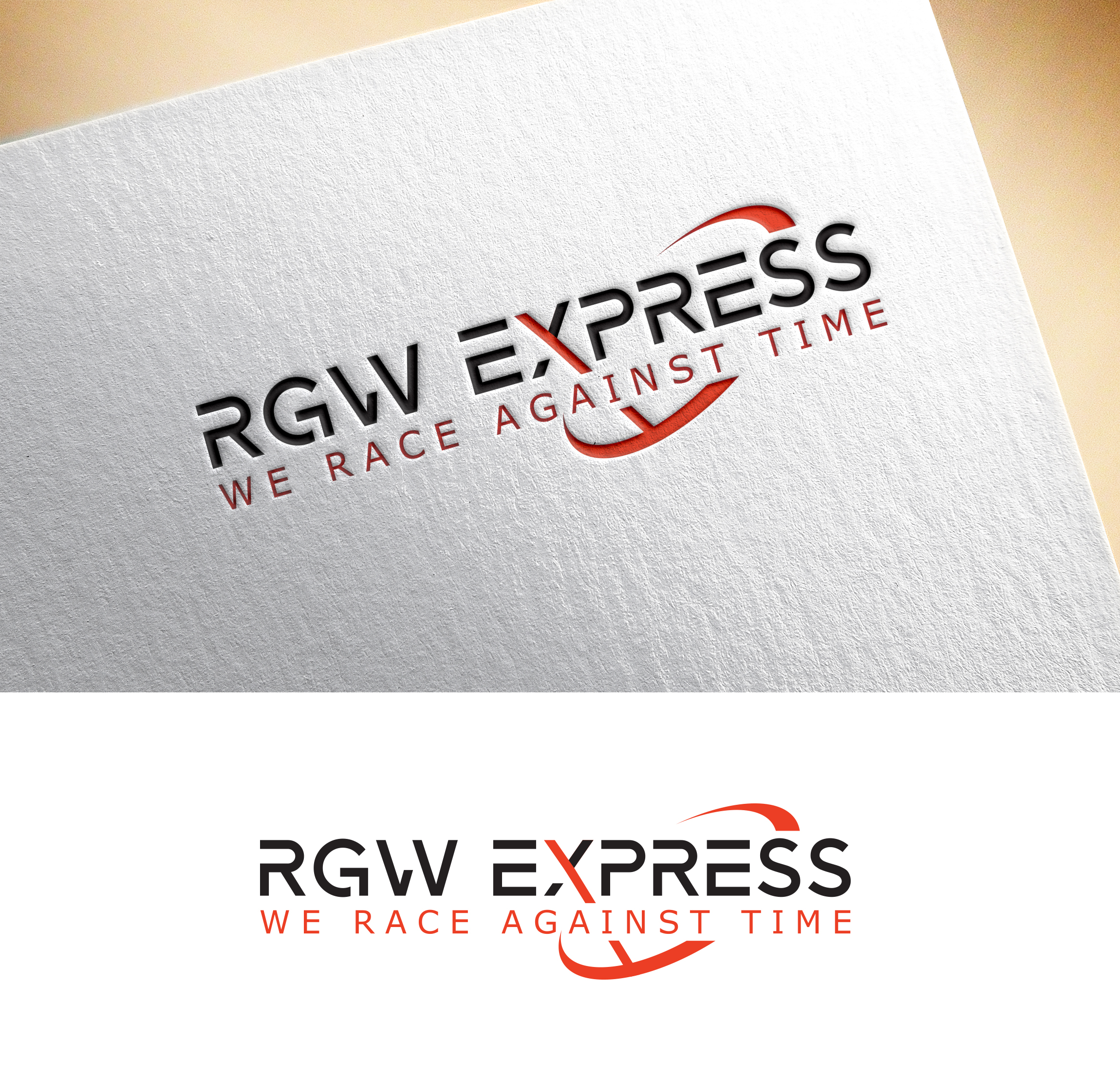 Logo Design by Impressive Designs for RGW EXPRESS, spol. s r.o. | Design #32792742