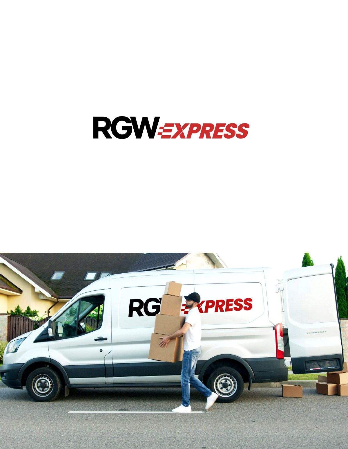 Logo Design by GraphiBoi for RGW EXPRESS, spol. s r.o. | Design #32790460