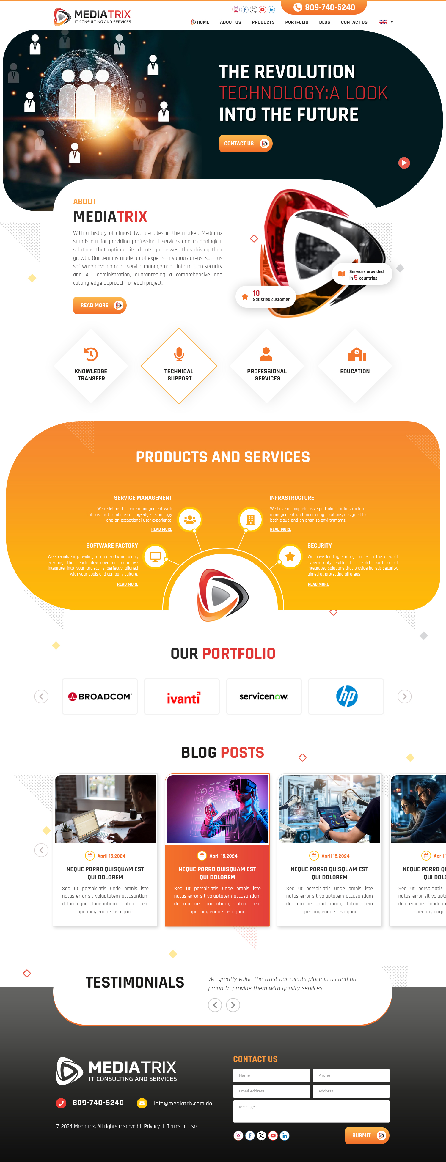 Web Design par SSWD pour Mediatrix | Design #32819265