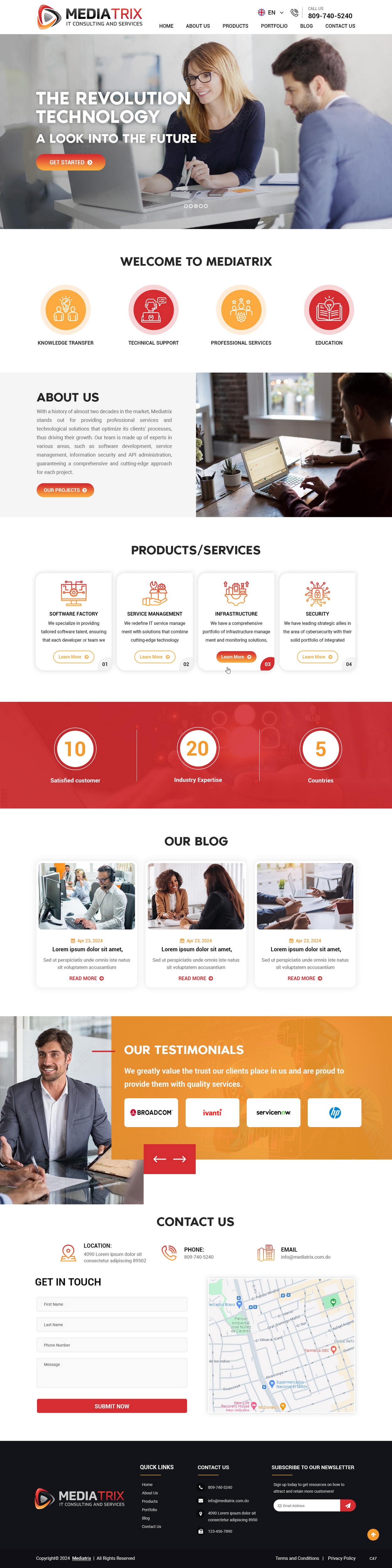 Web Design by pb for Mediatrix | Design #32794958