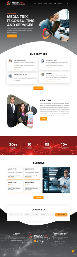 Web Design par pb pour Mediatrix | Design : #32794959