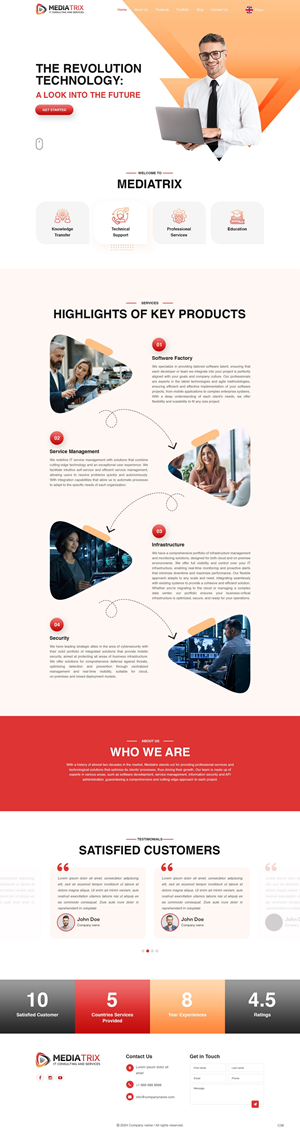 Web Design by pb for Mediatrix | Design: #32794961