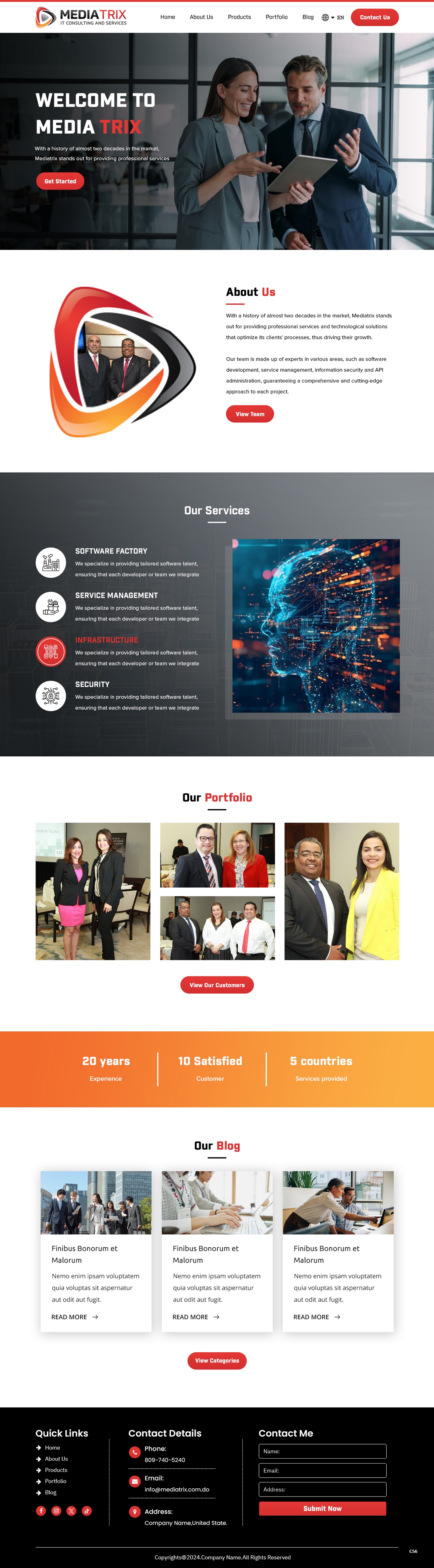 Web Design by pb for Mediatrix | Design #32794962