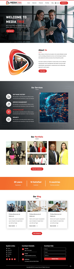 Web Design by pb for Mediatrix | Design: #32794962
