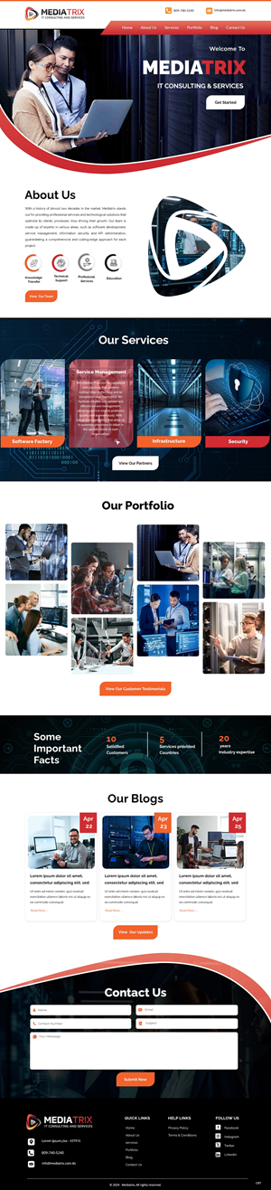 Web Design par pb pour Mediatrix | Design : #32794963