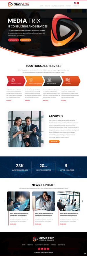 Web Design par pb pour Mediatrix | Design : #32794964