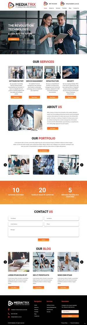 Web Design by pb for Mediatrix | Design: #32794966