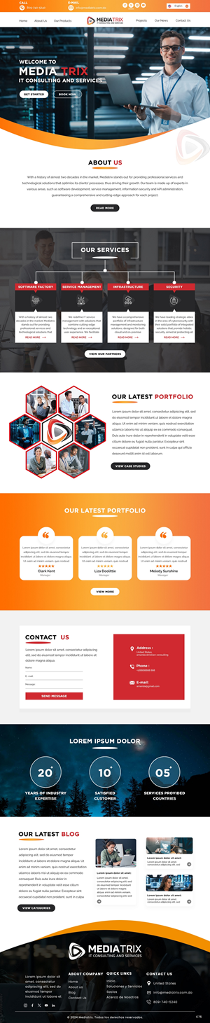 Web Design by pb for Mediatrix | Design: #32794974