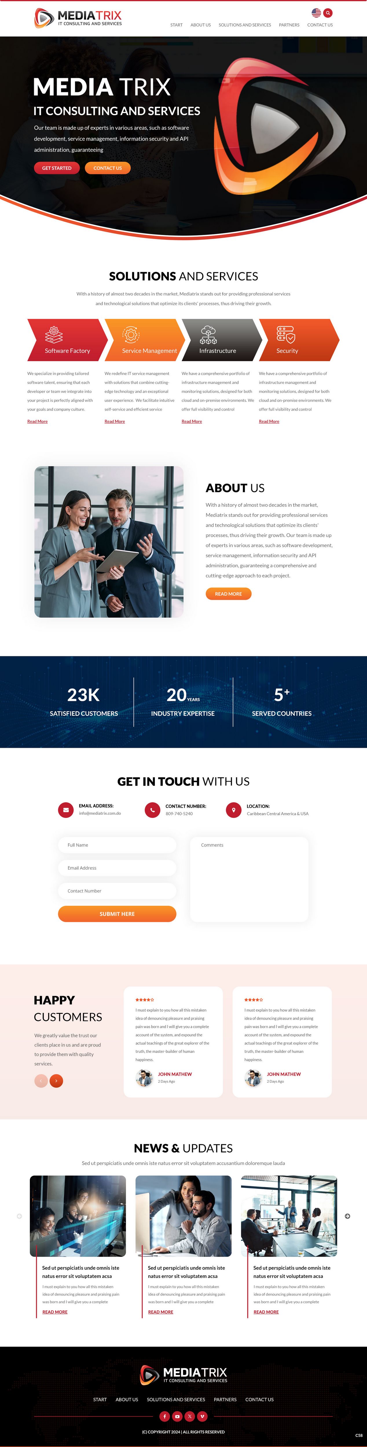 Web-Design von pb für Mediatrix | Design #32802813