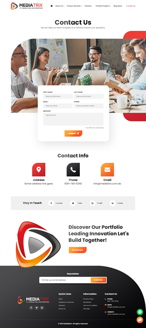 Web Design par nzdesigners pour Mediatrix | Design : #32852586