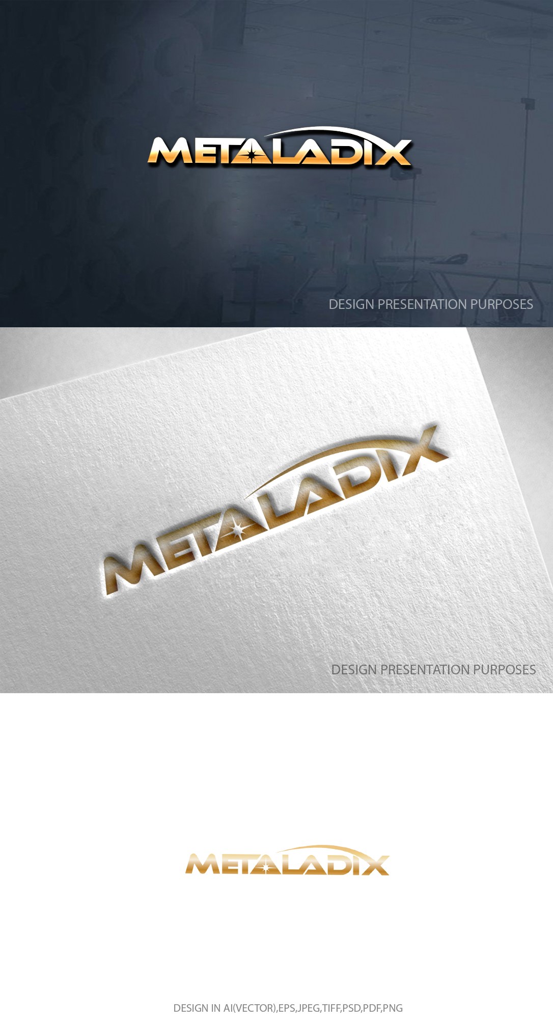 Diseño de Logo por zebronicgraphic para METALADIX | Diseño #32833704