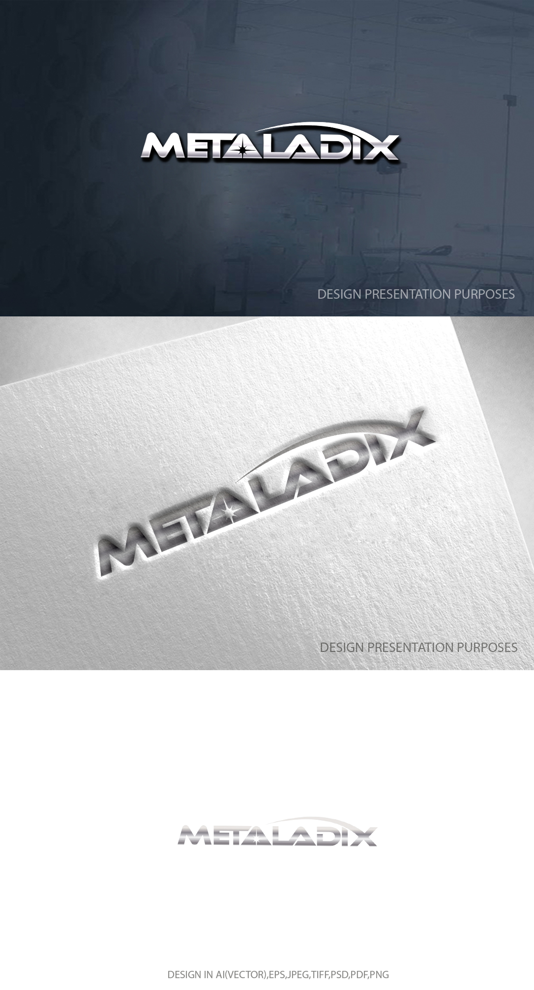 Diseño de Logo por zebronicgraphic para METALADIX | Diseño: #32833705