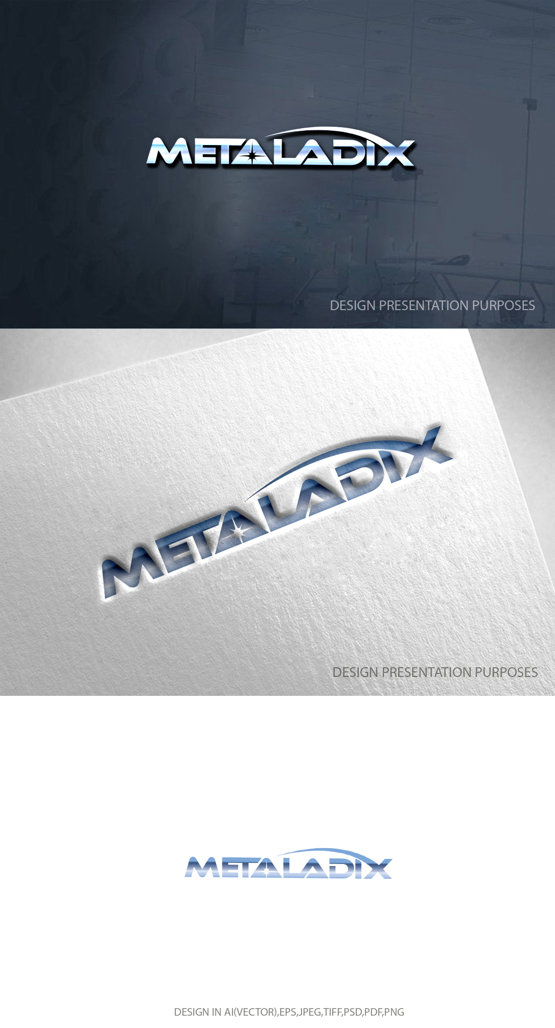 Diseño de Logo por zebronicgraphic para METALADIX | Diseño #32833706