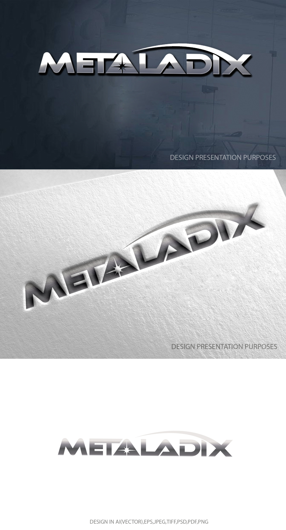 Diseño de Logo por zebronicgraphic para METALADIX | Diseño #32853359