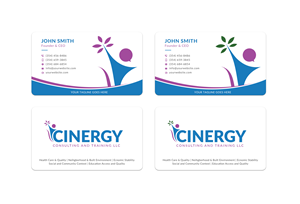 Diseño de Tarjeta de Presentación por Sun Moon Graphic Designer para Cinergy Consulting and Training  | Diseño: #32809502