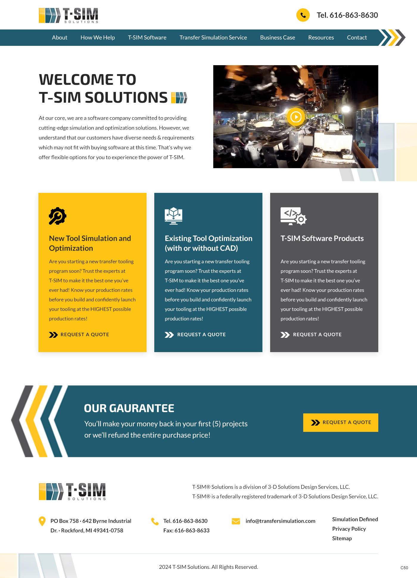 Design de Page d'Accueil par pb pour T-SIM Solutions | Design #32795008