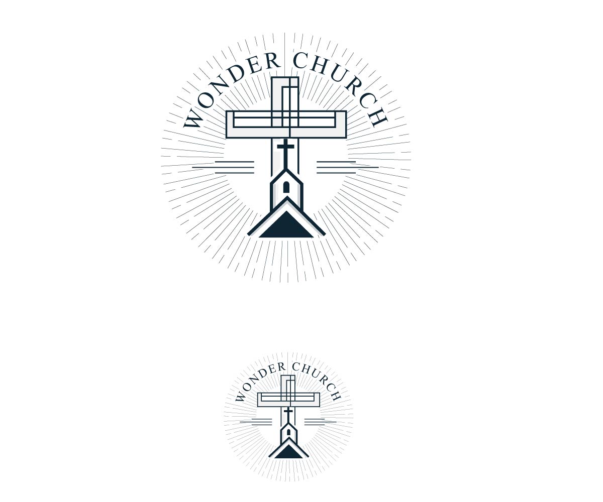 Logo Design by Paint-Tools for Wonder Church | Design #32793061